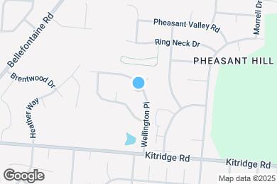 Map image of the property - 6347 Wellington Pl