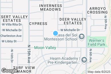 Map image of the property - 17826 N 11th Ave