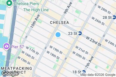 Map image of the property - 342 W 21st St