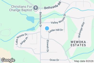 Map image of the property - 7301 Fern Ct