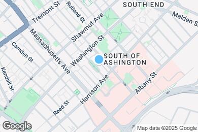 Map image of the property - 22 Worcester Sq