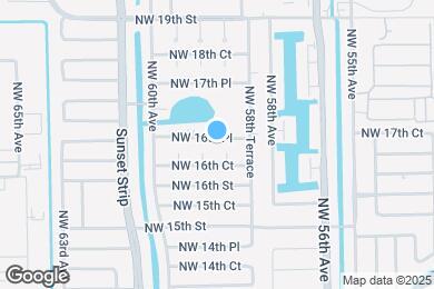 Map image of the property - 5900 NW 16th Pl