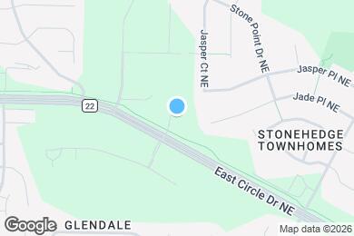 Map image of the property - 1917 Deerhaven Ln NE