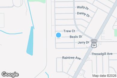 Map image of the property - 5102 Beals Dr