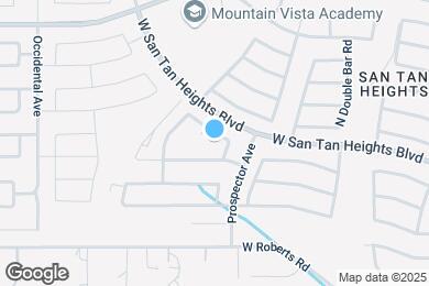 Map image of the property - 3579 W Mesquite Ave