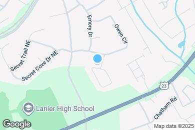 Map image of the property - 4195 Hidden Meadow Cir