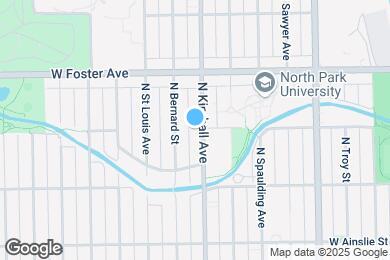 Map image of the property - 5062 N Kimball Ave