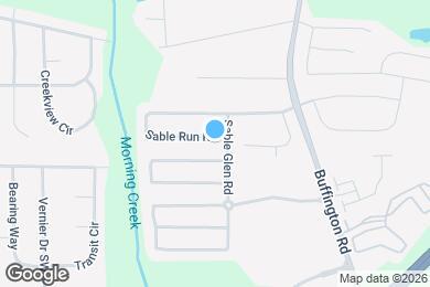 Map image of the property - 3095 Sable Run Rd