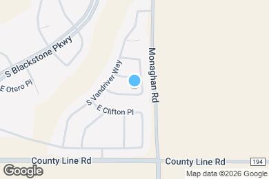 Map image of the property - 28011 E Otero Pl