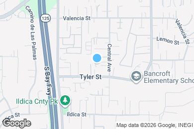 Map image of the property - 2360 Central Ave
