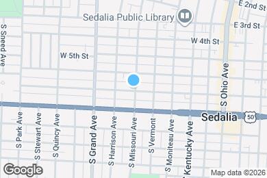 Map image of the property - 600 S Missouri Ave