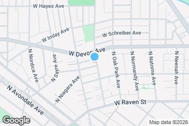 Map image of the property - 6802 W Highland Ave