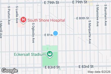 Map image of the property - 8100 S Essex
