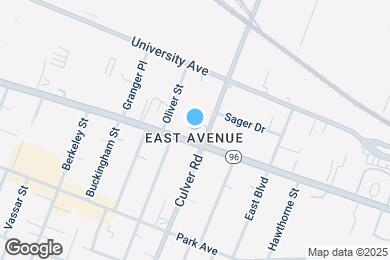 Map image of the property - 1200 East Ave