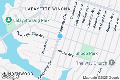 Map image of the property - 2834 Tidewater Dr