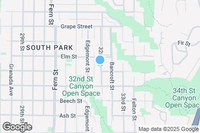 Map image of the property - 1716 32nd St