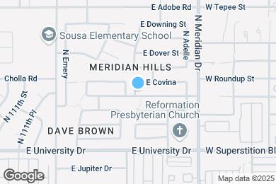 Map image of the property - 11418 E Contessa St