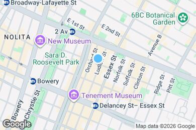 Map image of the property - 101 Stanton St