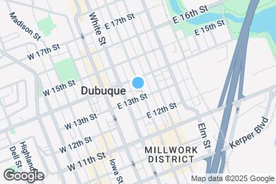 Map image of the property - 1329 Jackson St