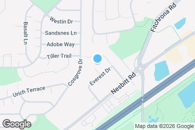 Map image of the property - 2810 Andes Dr