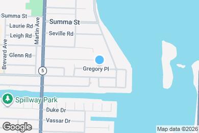 Map image of the property - 125 Gregory Pl
