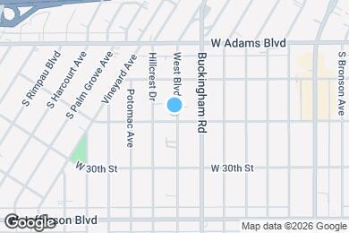 Map image of the property - 2853 West Blvd