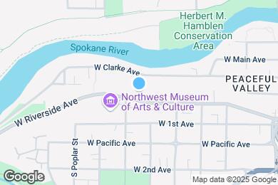 Map image of the property - 2112 W Riverside Ave