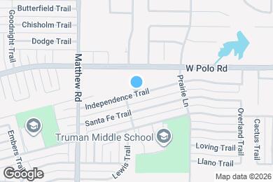 Map image of the property - 1522 Independence Trail