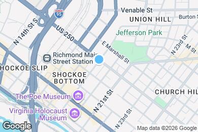 Map image of the property - 215 N 19th St