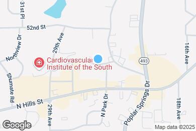 Map image of the property - 2415 Old North Hills St