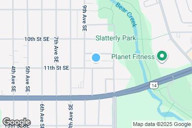 Map image of the property - 921 11th St SE