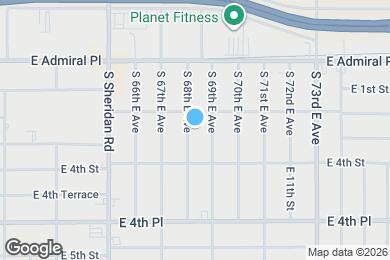 Map image of the property - 221 S 68th E Ave