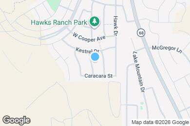 Map image of the property - 3534 S White Tail Trail