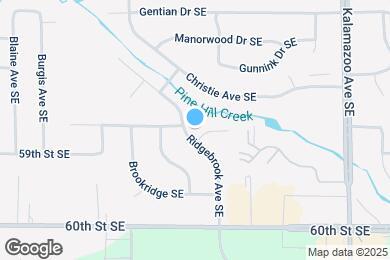 Map image of the property - 1345 Carriage Hill Dr SE