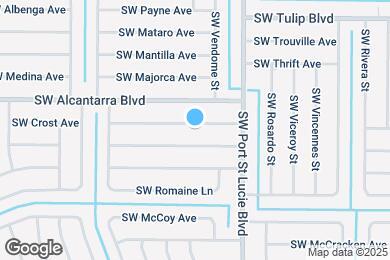 Map image of the property - 1002 SW Liberty Ave