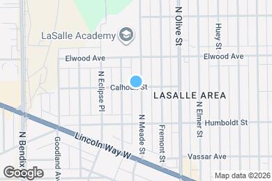 Map image of the property - 1253 N Meade St
