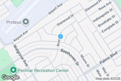 Map image of the property - 12914 Rose Ave