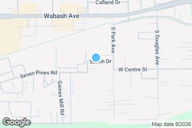 Map image of the property - 1400 Shiloh Dr