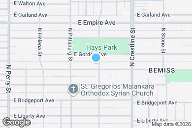 Map image of the property - 1827 E Glass Ave
