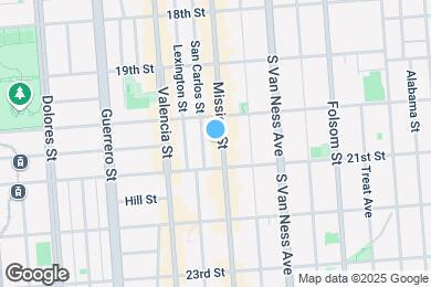 Map image of the property - 2448 Mission St