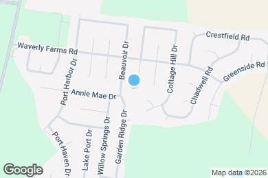 Map image of the property - 5951 Chandeleur Cove