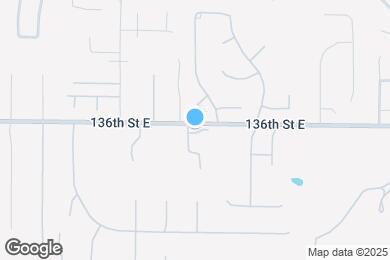 Map image of the property - 13605 114th Ave E