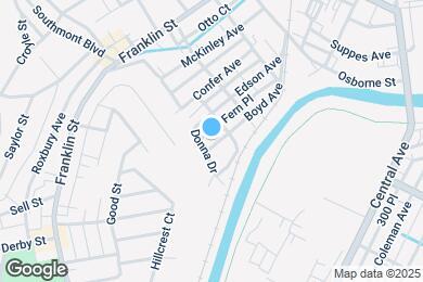 Map image of the property - 1152 Boyd Ave