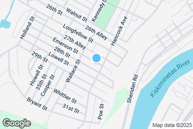 Map image of the property - 207 Emerson St