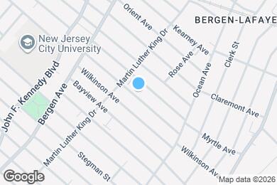 Map image of the property - 76 Bostwick Ave
