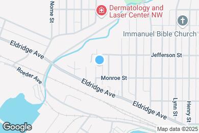 Map image of the property - 2420 Lafayette St