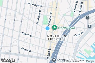 Map image of the property - 853 N American St