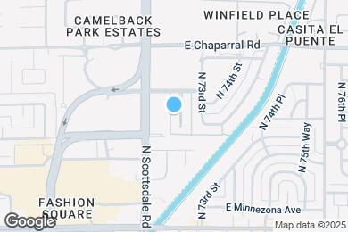 Map image of the property - 4820 N 72nd Way