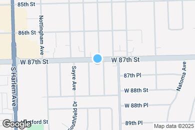 Map image of the property - 6911 W 87th St