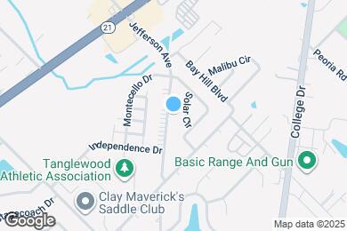 Map image of the property - 1333 Jefferson Ave